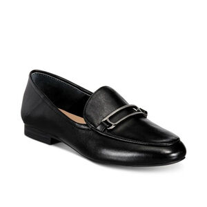 Alfani Black Leather Loafers Women's Size 5.5M